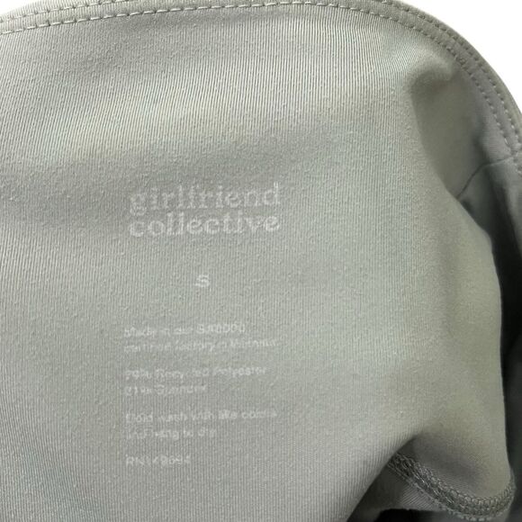 Girlfriend Collective Compressive Leggings Women’s Small Green High Waist - Picture 11 of 11